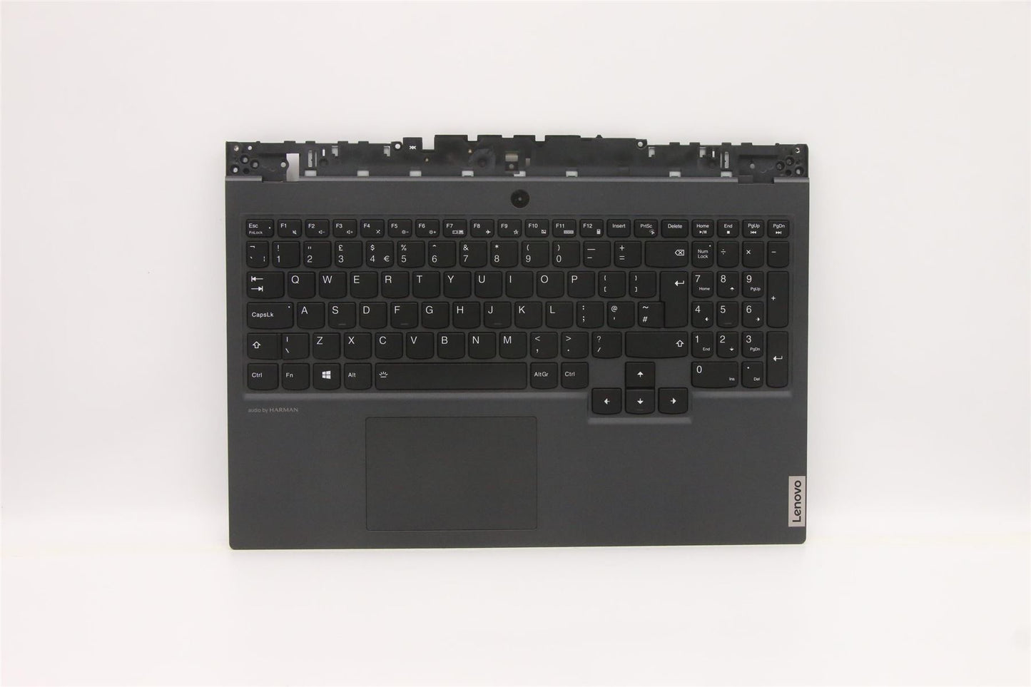 Lenovo 5 15ARH05 Palmrest Cover Touchpad Keyboard UK Black Backlit 5CB0Z27703