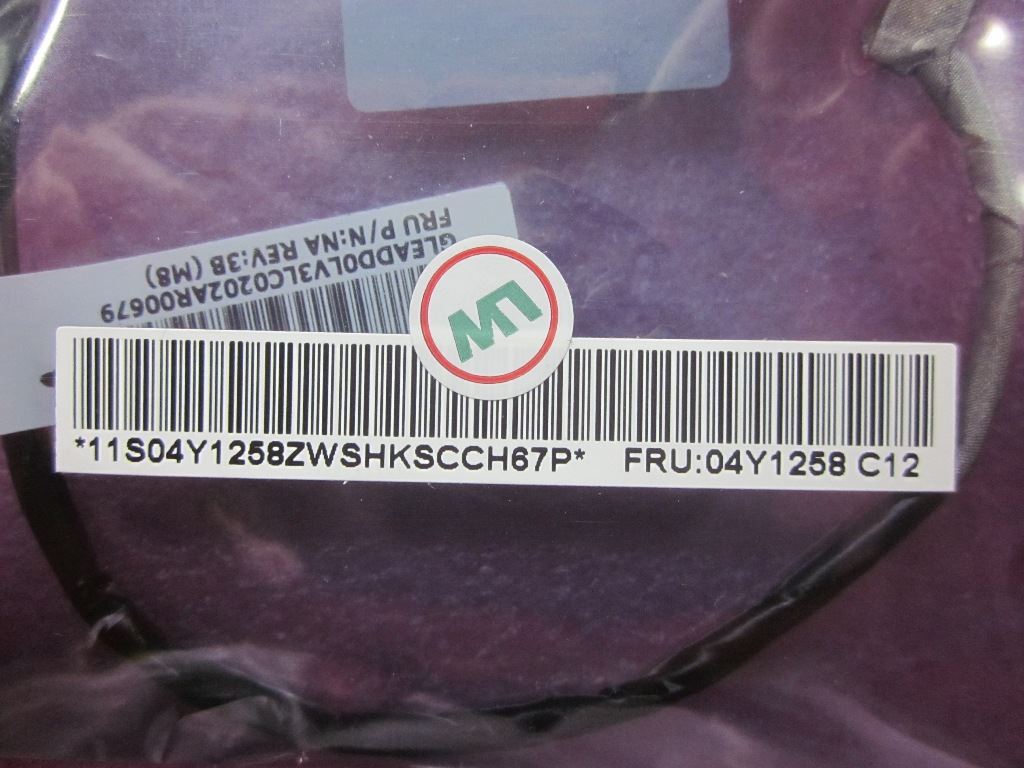 Lenovo FRU LCD Cable Wire GLE 04Y1258