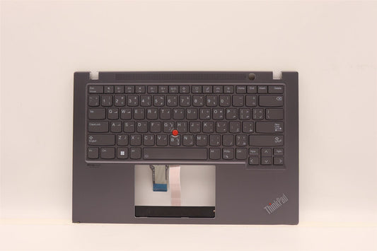 Lenovo ThinkPad T14s Gen 2 Keyboard Palmrest Top Cover Arabic Grey 5M11A37800