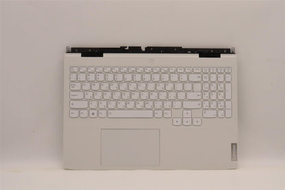 Lenovo IdeaPad 3 15IAH7 Palmrest Cover Touchpad Keyboard Hebrew White 5CB1H89887