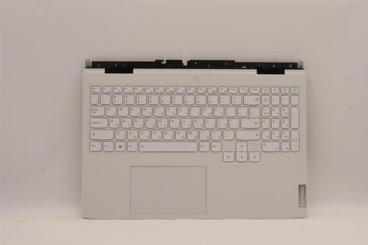 Lenovo IdeaPad 3 15IAH7 Palmrest Cover Touchpad Keyboard Hebrew White 5CB1H89887