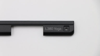 Lenovo Yoga L380 Hinge Cap Strip Trim Cover Black 02DA285