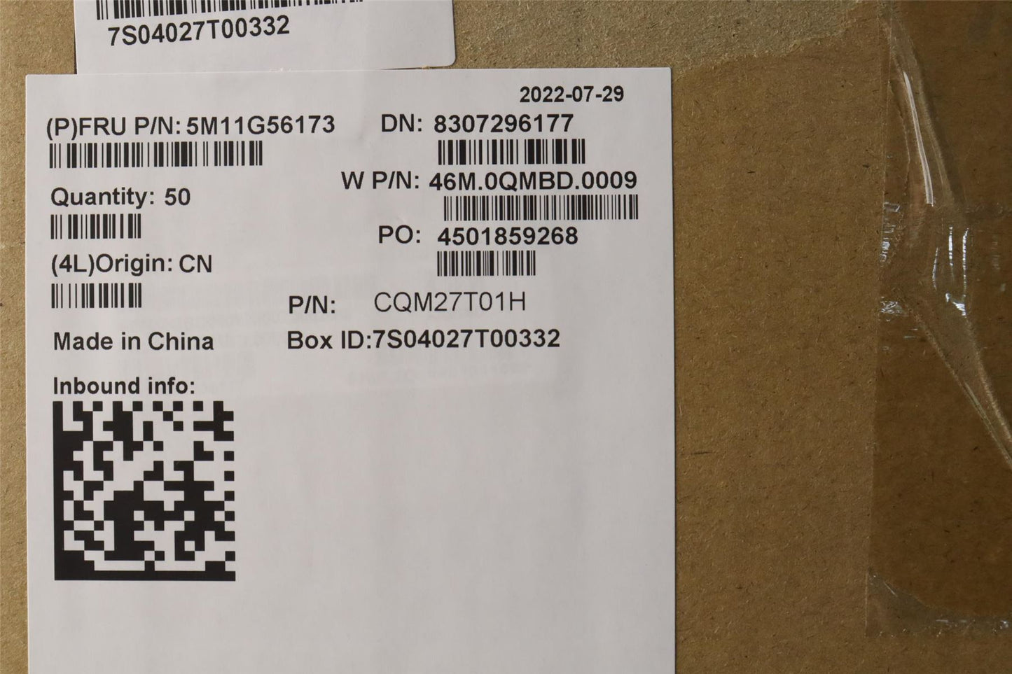 Lenovo MECH_ASM CS21 3+2bCP,GMyr,VB1,NFC,SRX 5M11G56172
