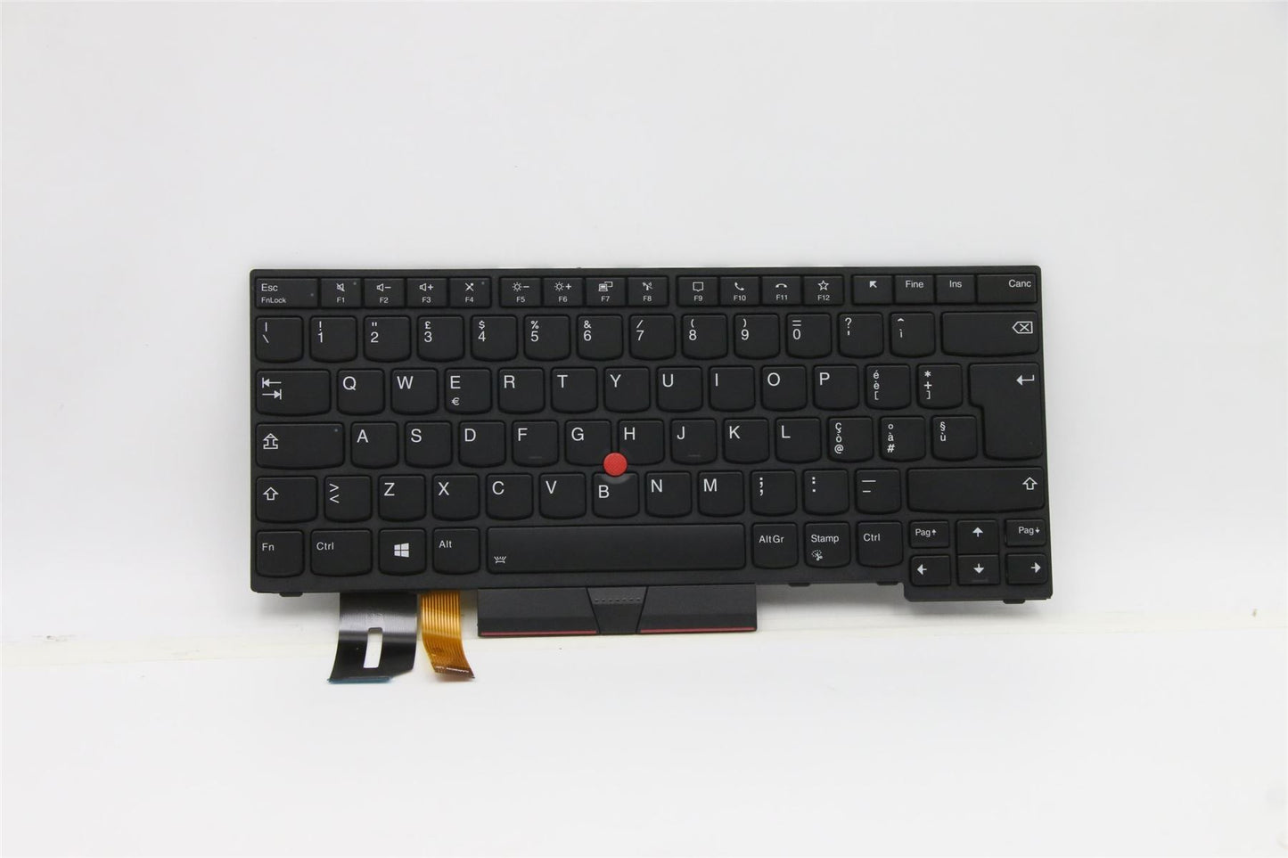 Lenovo ThinkPad T14 2 Keyboard Italian Black Backlit 5N20X68861