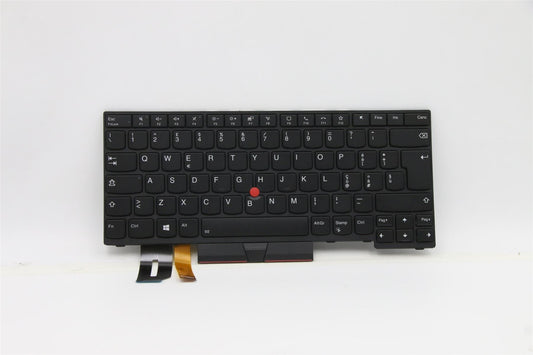 Lenovo ThinkPad T14 2 Keyboard Italian Black Backlit 5N20X68861