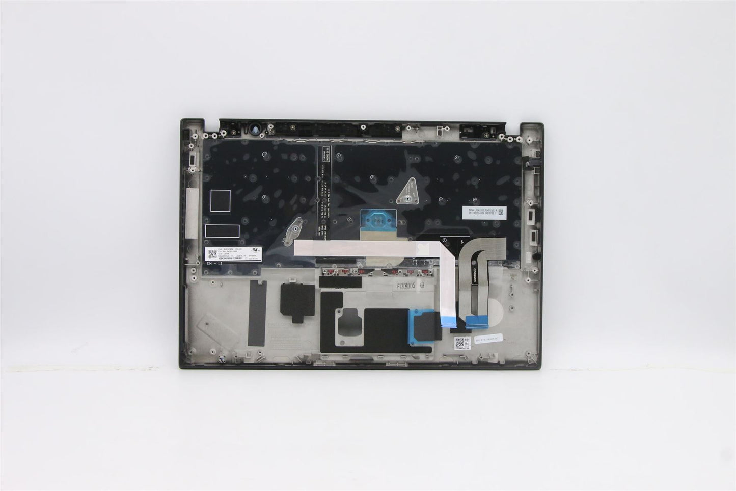Lenovo ThinkPad T14s Palmrest Cover Keyboard Belgian Black Backlit 5M10Z54172