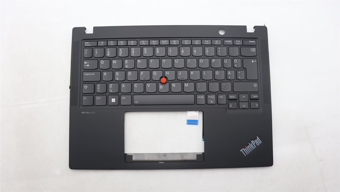Lenovo ThinkPad X13 Gen 4 Keyboard Palmrest Top Cover Estonian Black 5M11L86144