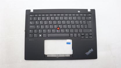Lenovo ThinkPad X13 Gen 4 Keyboard Palmrest Top Cover Estonian Black 5M11L86144