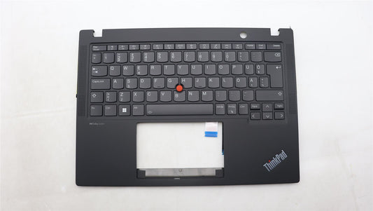 Lenovo ThinkPad X13 Gen 4 Keyboard Palmrest Top Cover Estonian Black 5M11L86144