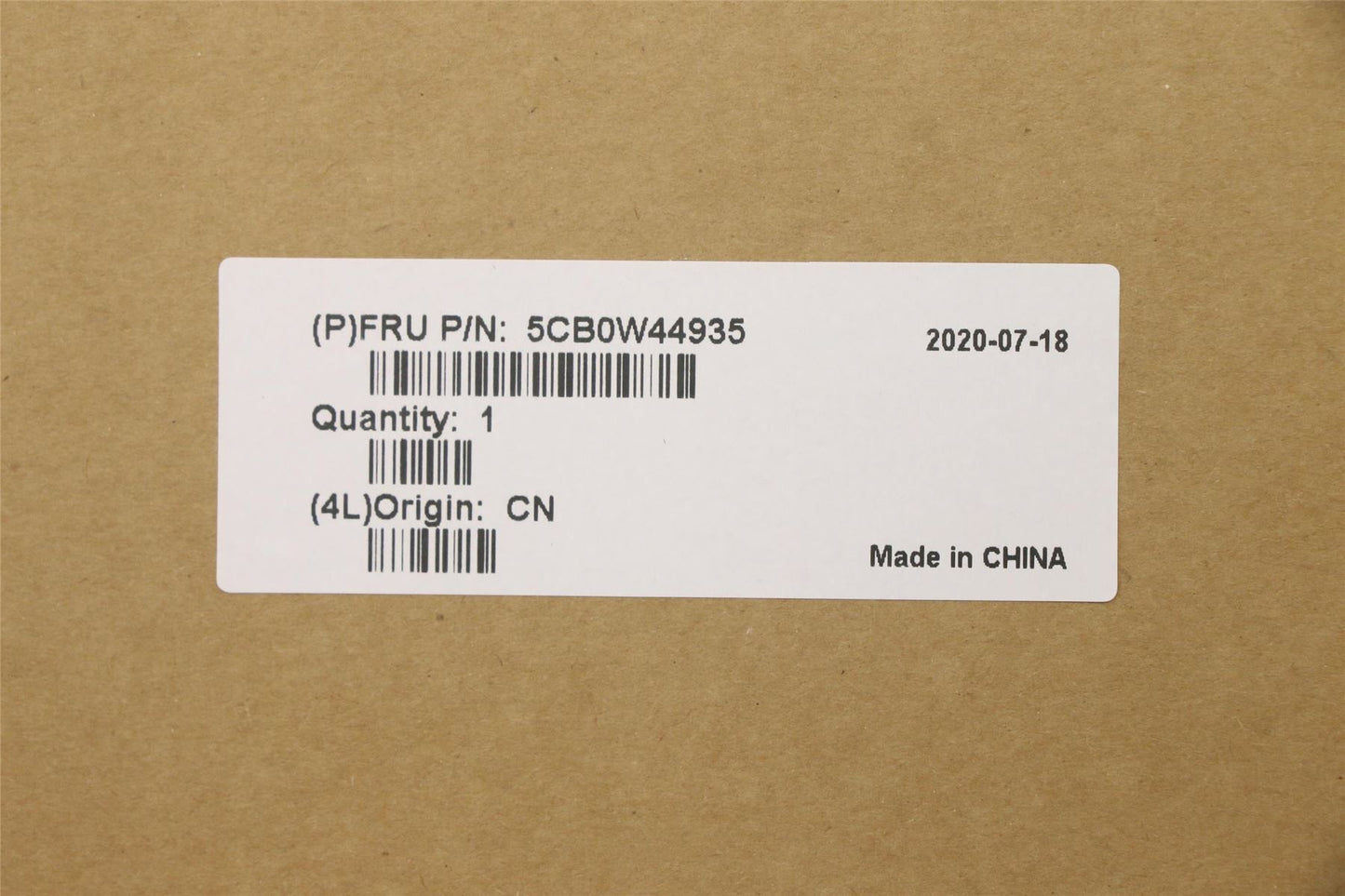 Lenovo Upper Case ASM_BU L81YDIGTEX 5CB0W44935