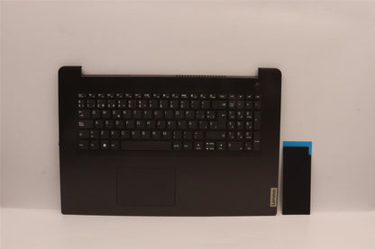Lenovo V17 G3 IAP Palmrest Cover Touchpad Keyboard Spanish Iron Grey 5CB1J02940