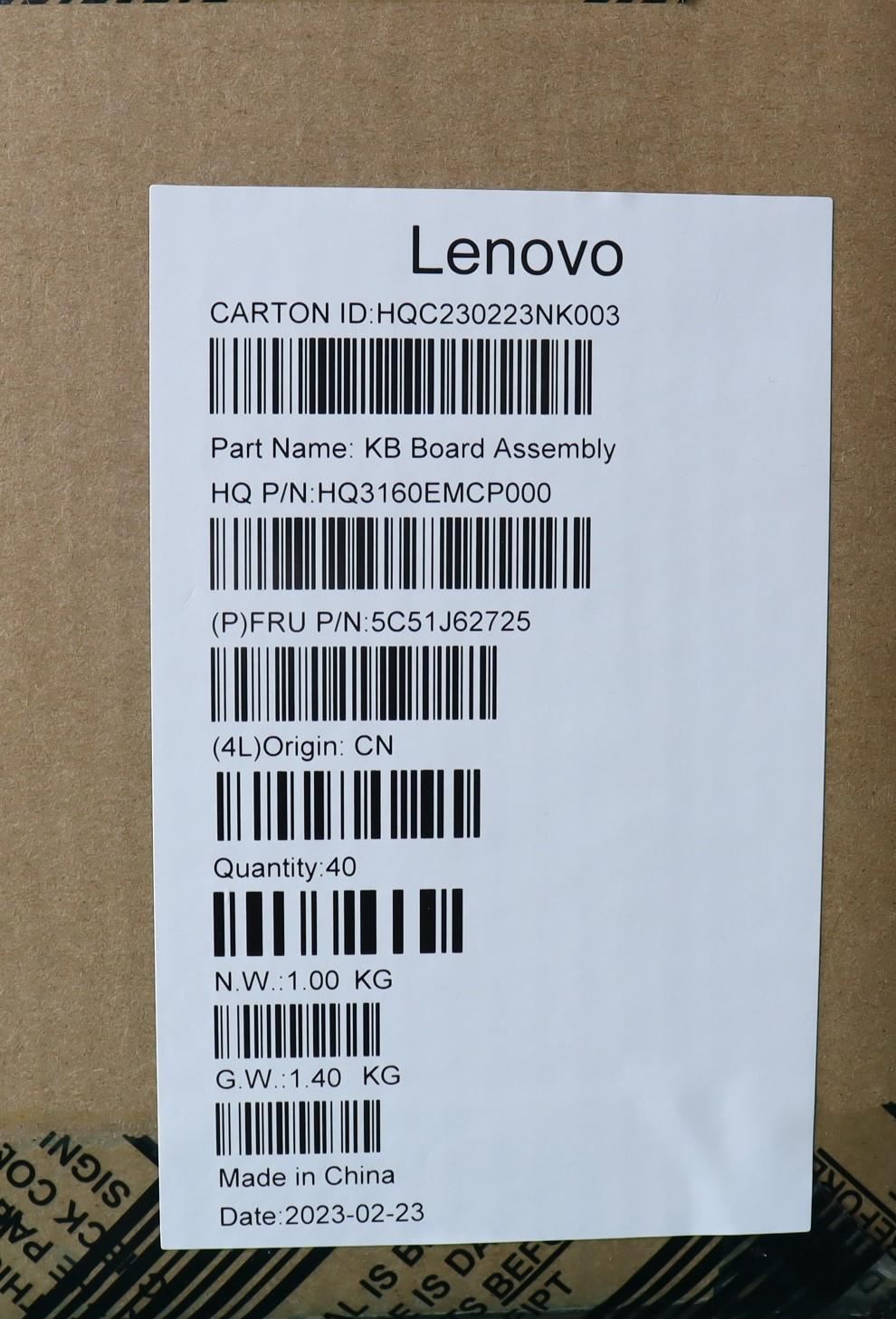 Lenovo Yoga 300e Gen4 Pen Stylus Board 5C51J62725