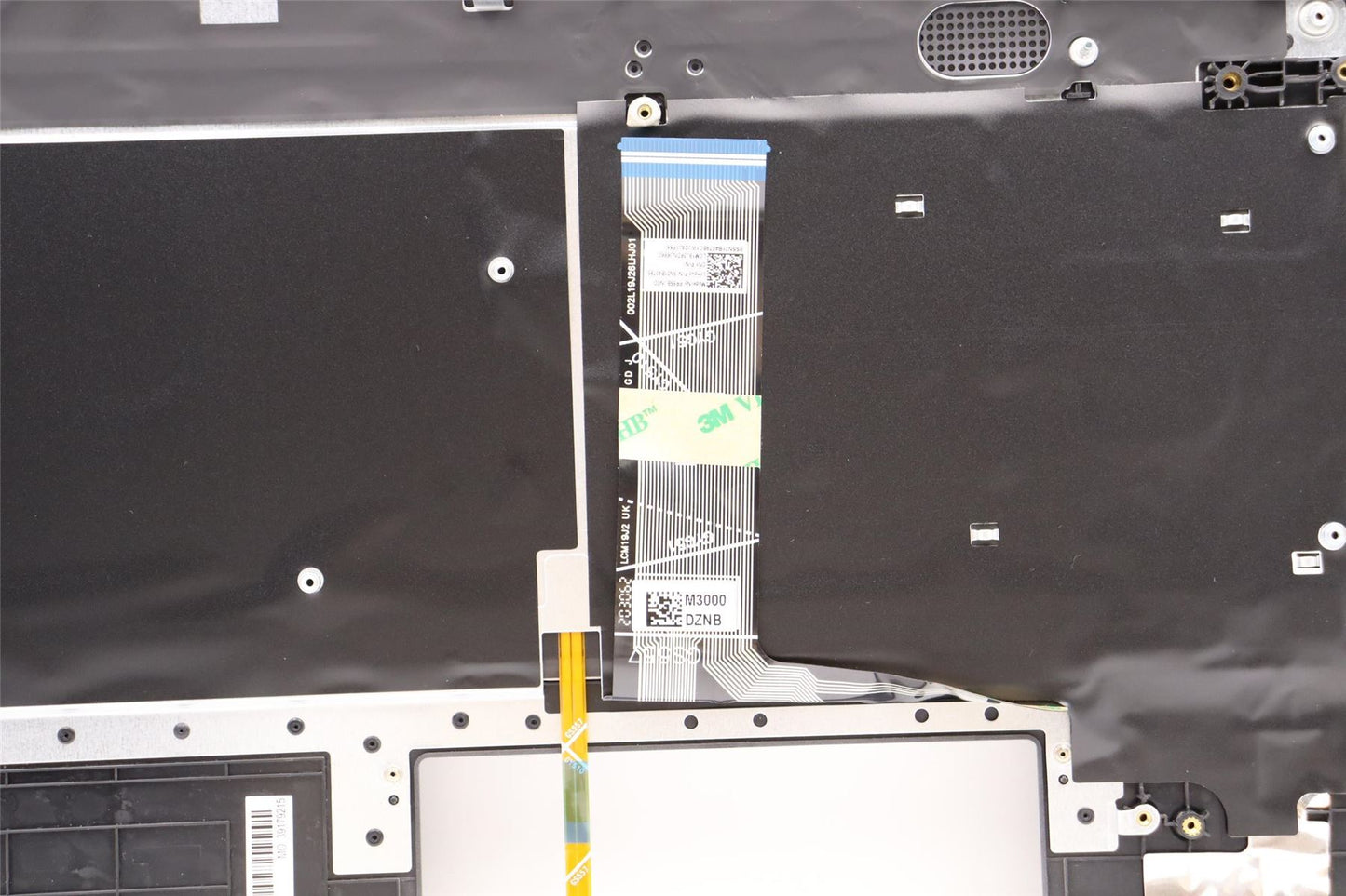 Lenovo IdeaPad 5 16ALC7 Keyboard Palmrest Top Cover Nordic Slate Grey 5CB1H80095