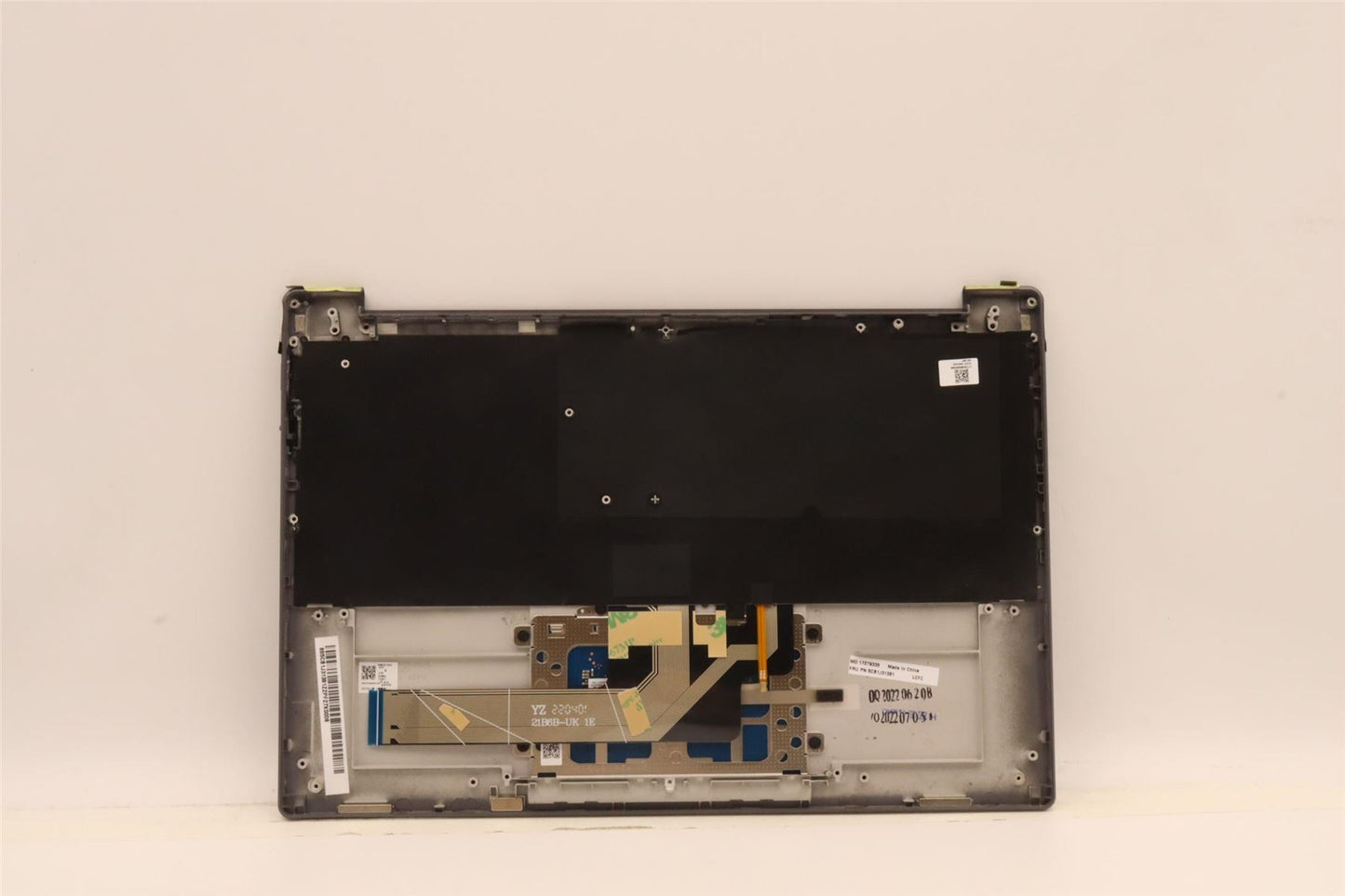 Lenovo Yoga 7 13IAP7 Palmrest Cover Touchpad Keyboard Belgian 5CB1J31381