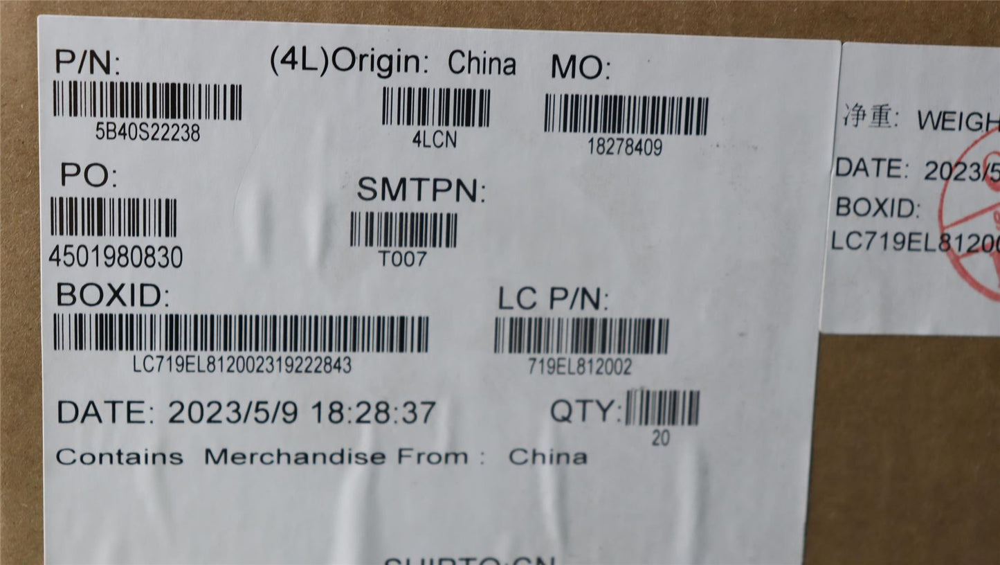 Lenovo Bracket L 83AA DB_IO 5B40S22238