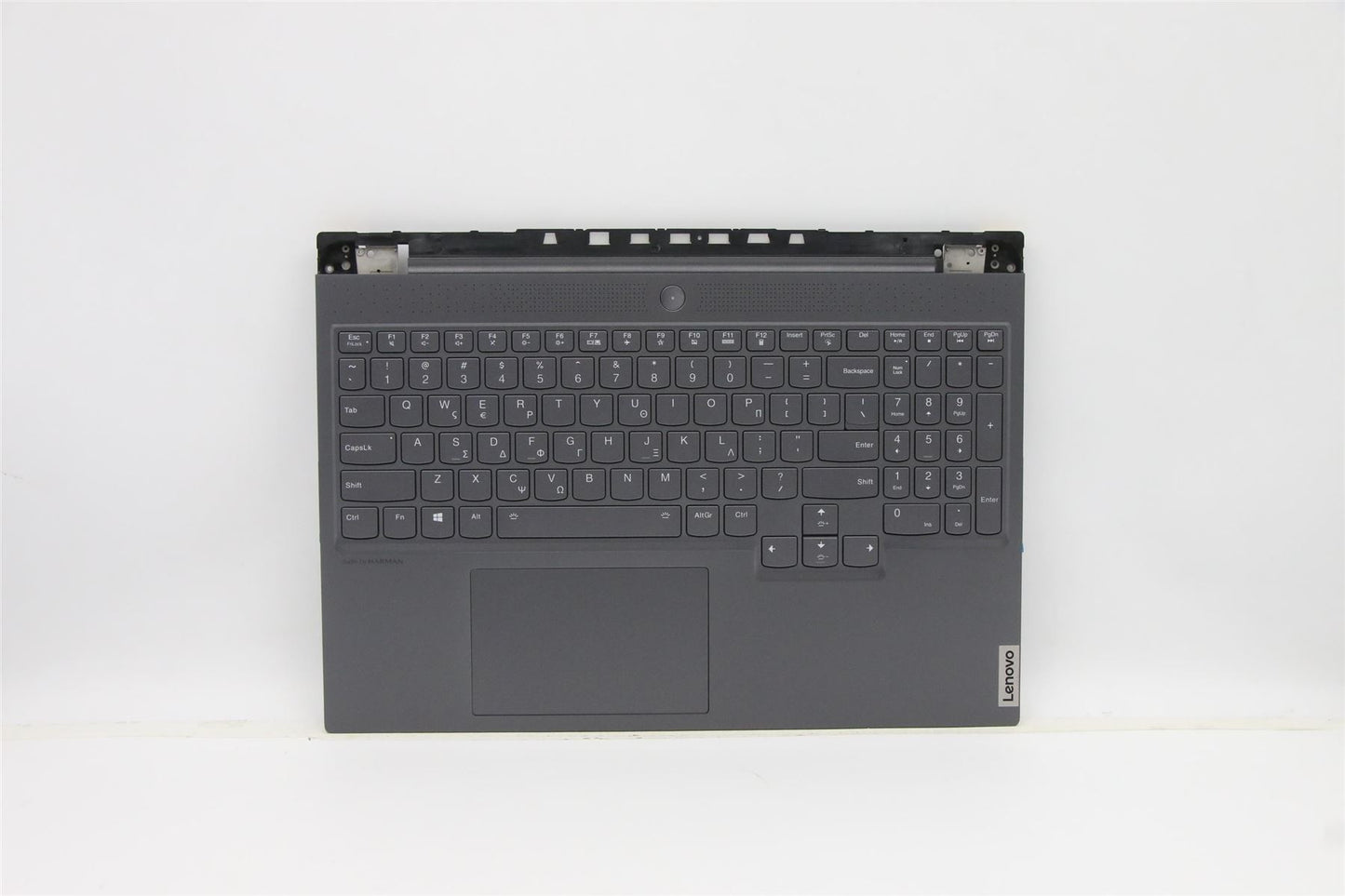 Lenovo 7 16ACHg6 Palmrest Cover Touchpad Keyboard Greek Storm Grey 5CB1C17315