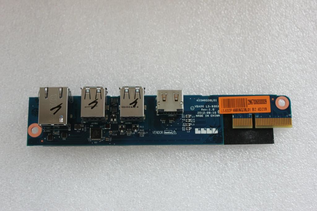 Lenovo All-In-One C540 USB HDMI LAN Ethernet Port Board 90001844
