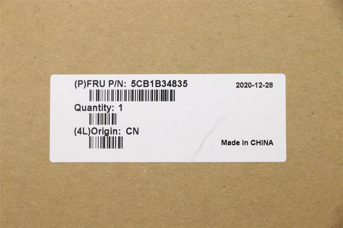 Lenovo UpperCaseASM_SWS C20VG MGBL 5CB1B34835