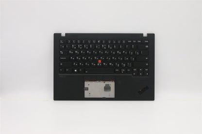Lenovo ThinkPad X1 8th Gen Keyboard Palmrest Top Cover Russian 5M10Z37026