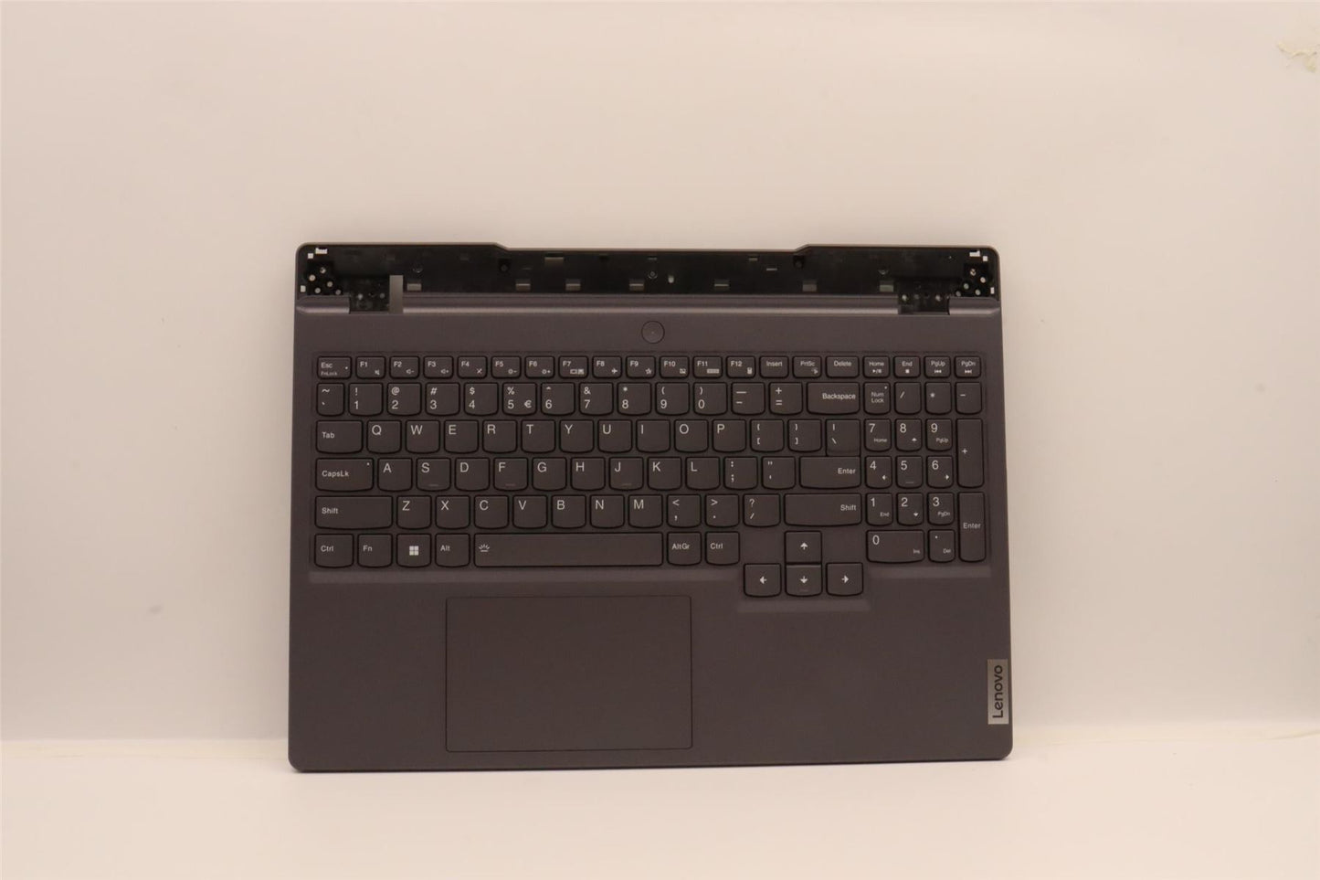 Lenovo 5 15IAH7H Palmrest Cover Touchpad Keyboard US Euro Storm Grey 5CB1F39071