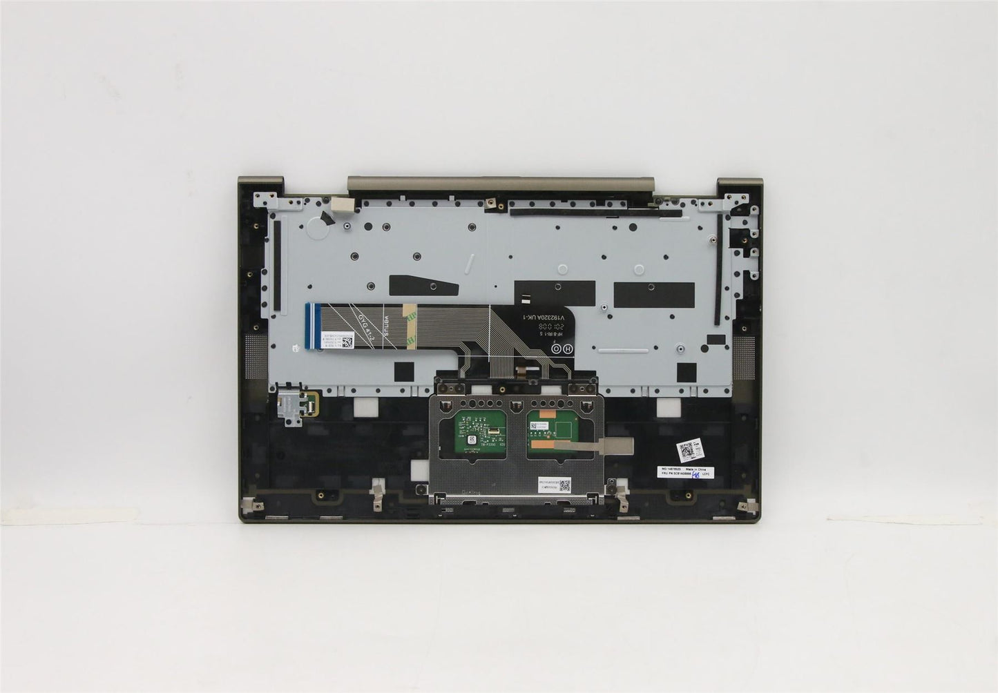 Lenovo IdeaPad 7 14ITL5 Palmrest Cover Touchpad Keyboard Dark Moss 5CB1A08866