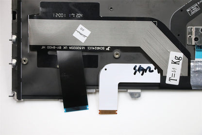 Lenovo Yoga 370 Keyboard German Silver Backlit 01EN439