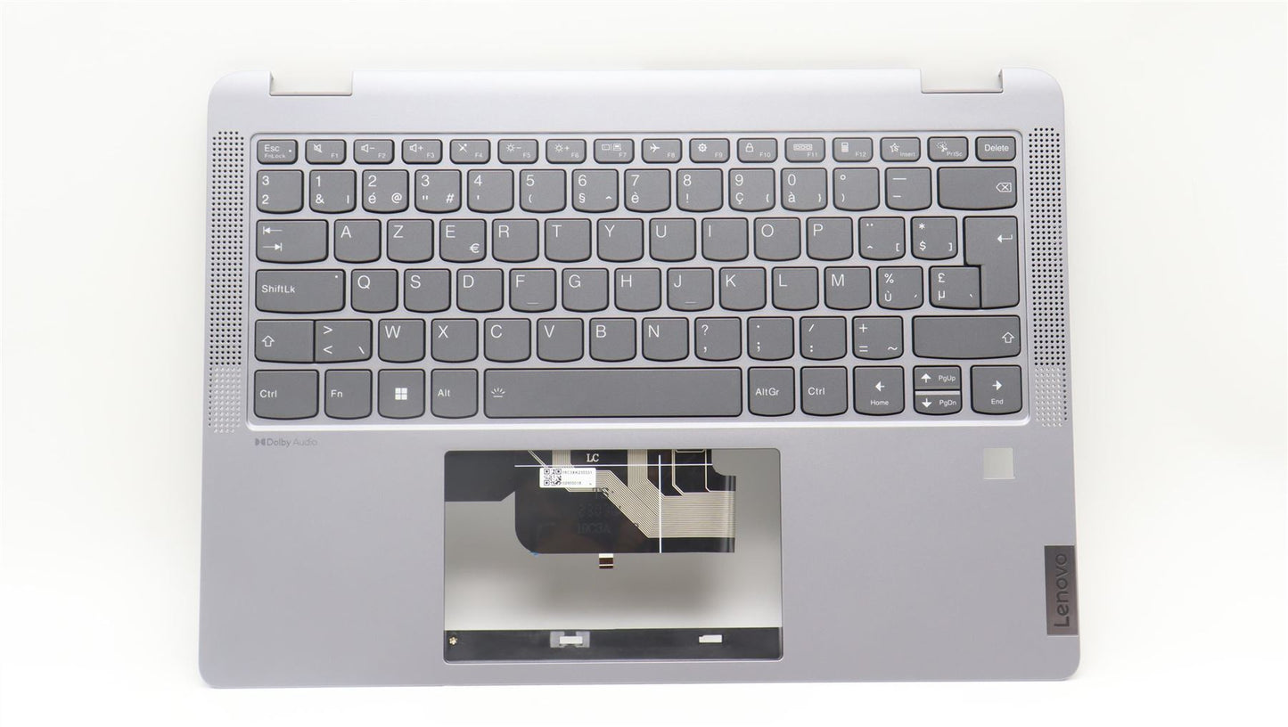 Lenovo IdeaPad 5 14IRU8 Keyboard Palmrest Top Cover Belgian Backlit 5CB1L30679