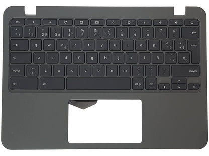 Acer Chromebook C731 Palmrest Cover Keyboard Spanish Grey Gray 6B.GM9N7.010