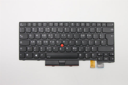 Lenovo ThinkPad T470 Keyboard Canadian French Black Backlit 01AX488