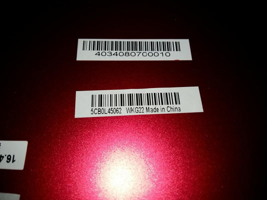 Lenovo IdeaPad 510S-14ISK 310S-14ISK LCD Cover Rear Back Housing Red 5CB0L45062