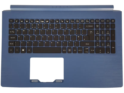 Acer Aspire A315-53 A315-68 Palmrest Cover Keyboard UK Blue 6B.H4RN2.011