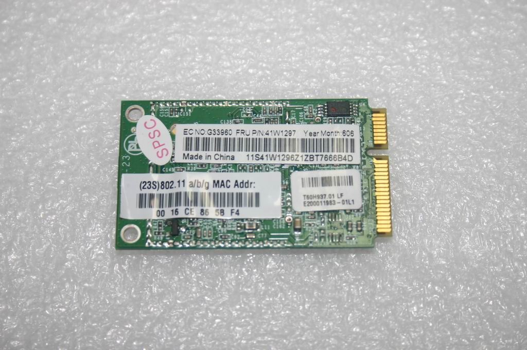 Lenovo HDL00 802.11ag无线网卡41W1297 Broadcom Board 11008159
