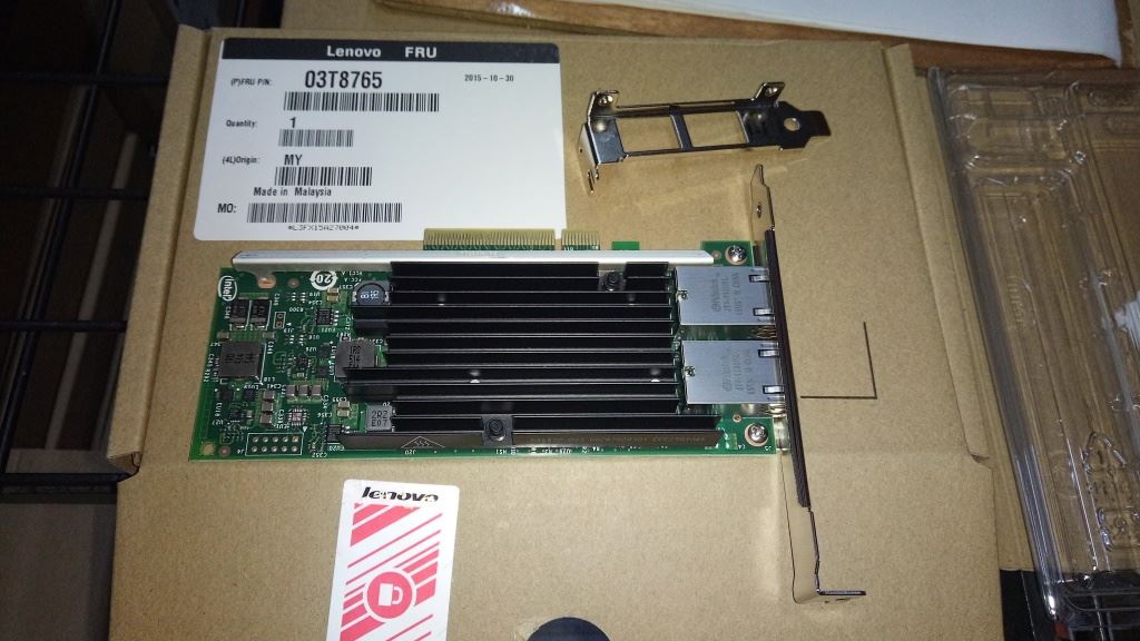 Lenovo NETWRK_CRD Intel Ethernet X540 T2 5N31B02423
