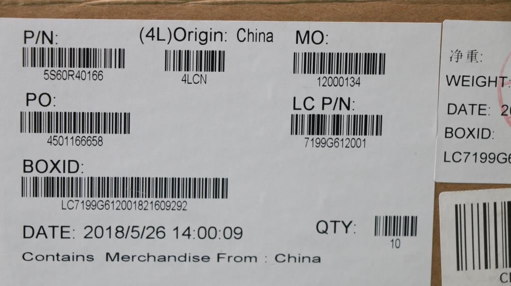 Lenovo 5S60R40166 Shielding of Memory L 81FV