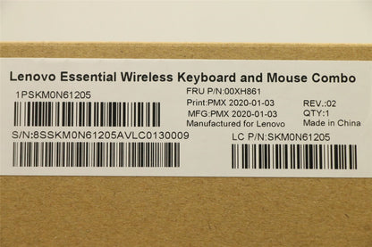Lenovo IdeaCentre A340-24ICB A340-24IWL Wireless Keyboard Mouse Greek 00XH861