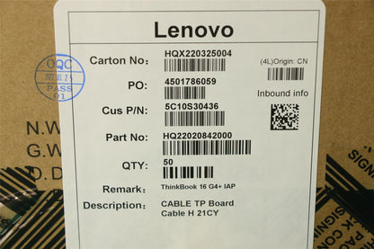 Lenovo TP Board Cable H 21CY 5C10S30436