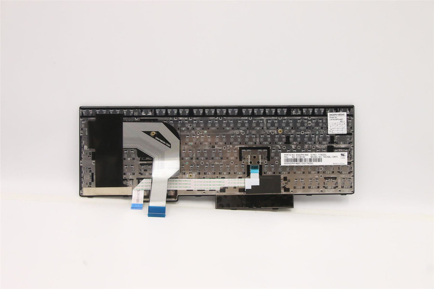 Lenovo ThinkPad T580 P52s Keyboard French Black 01HX190