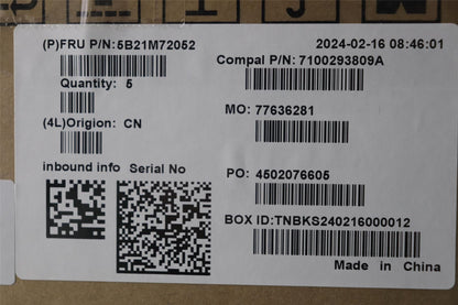 Lenovo C83FWWIN CORE7 150U 16G L WT RM 5B21M72052