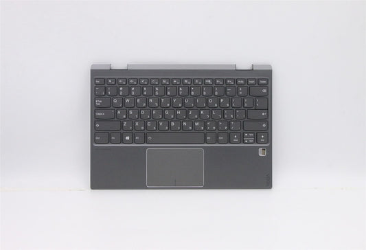 Lenovo Yoga 720-12IKB Palmrest Cover Touchpad Keyboard Hebrew Grey 5CB0Q12258