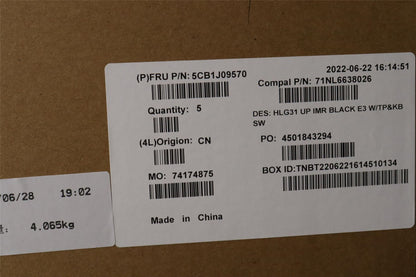 Lenovo IdeaPad 3 16IAH7 Palmrest Cover Touchpad Keyboard Switzerland 5CB1J09570
