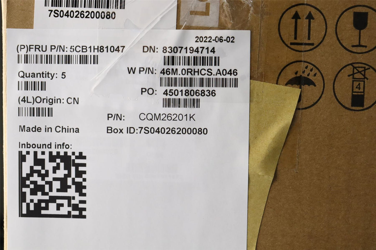 Lenovo IdeaPad 5 16IAU7 Keyboard Palmrest Top Cover French Cloud Grey 5CB1H81047