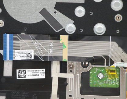 Lenovo IdeaPad 5-14ITL05 Keyboard Palmrest Top Cover Spanish Black 5CB1A14101