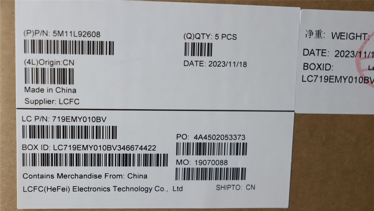 Lenovo ThinkPad E14 Gen 5 Keyboard Palmrest Top Cover Bulgarian Black 5M11L92608