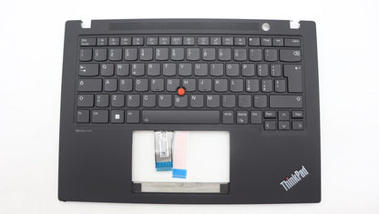 Lenovo ThinkPad T14s Gen 4 Keyboard Palmrest Top Cover Italian Black 5M11L59357