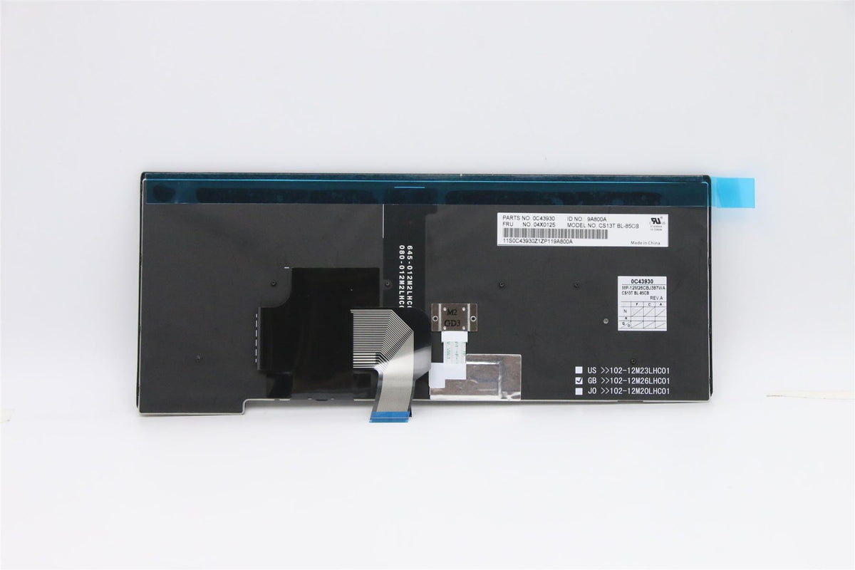 Lenovo ThinkPad T431s T440p T440s L440 T440 Keyboard Slovakian Black 04X0125