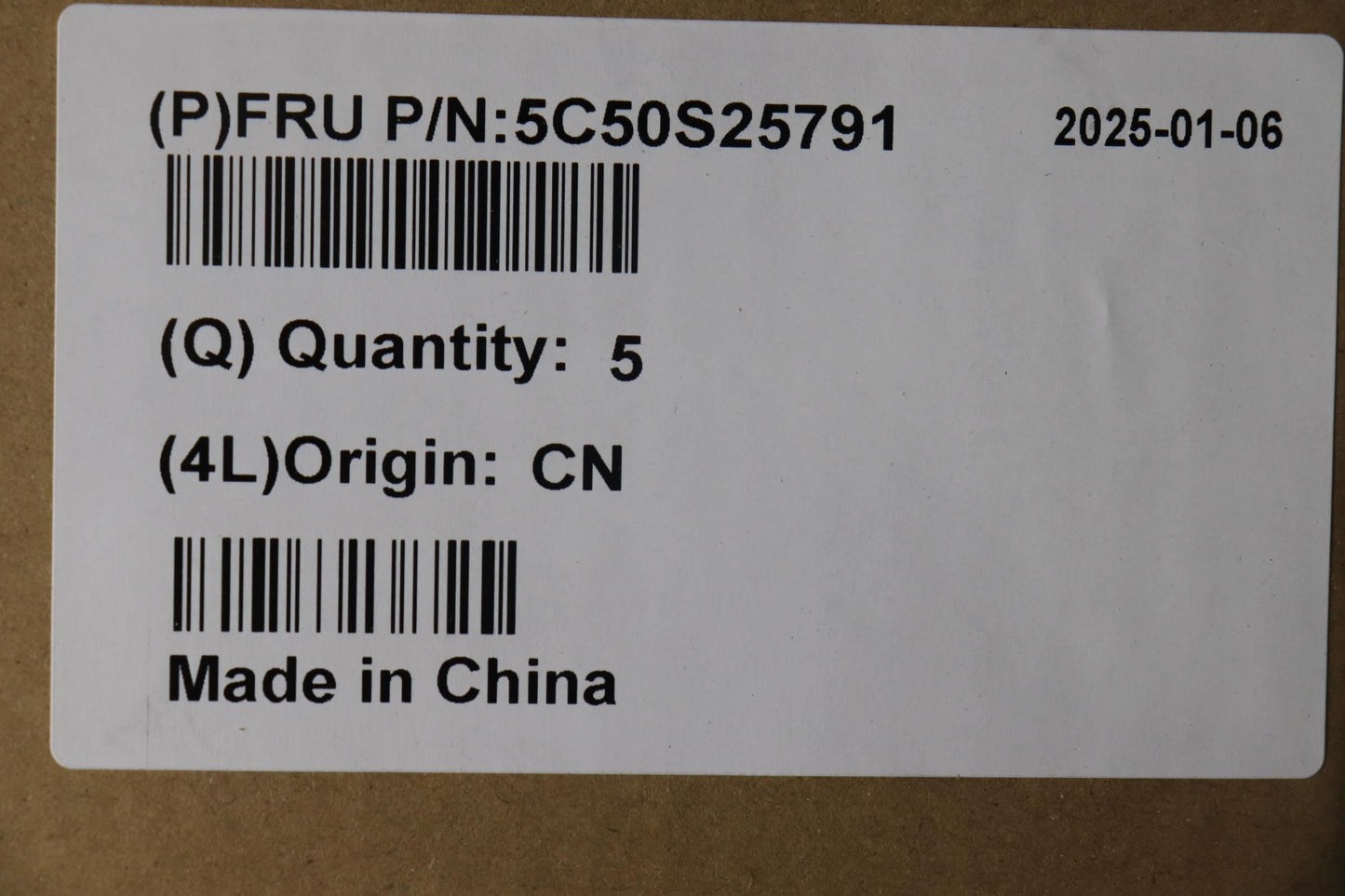 Lenovo CARDPOP C 83JX I/O Board 5C50S25791