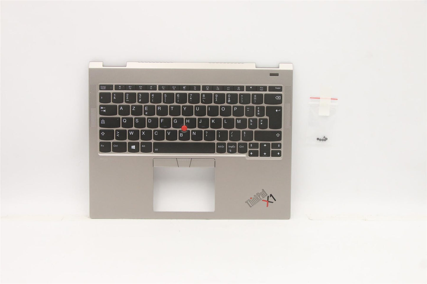 Lenovo ThinkPad X1 Keyboard Palmrest Top Cover French Titanium 5M11B59889