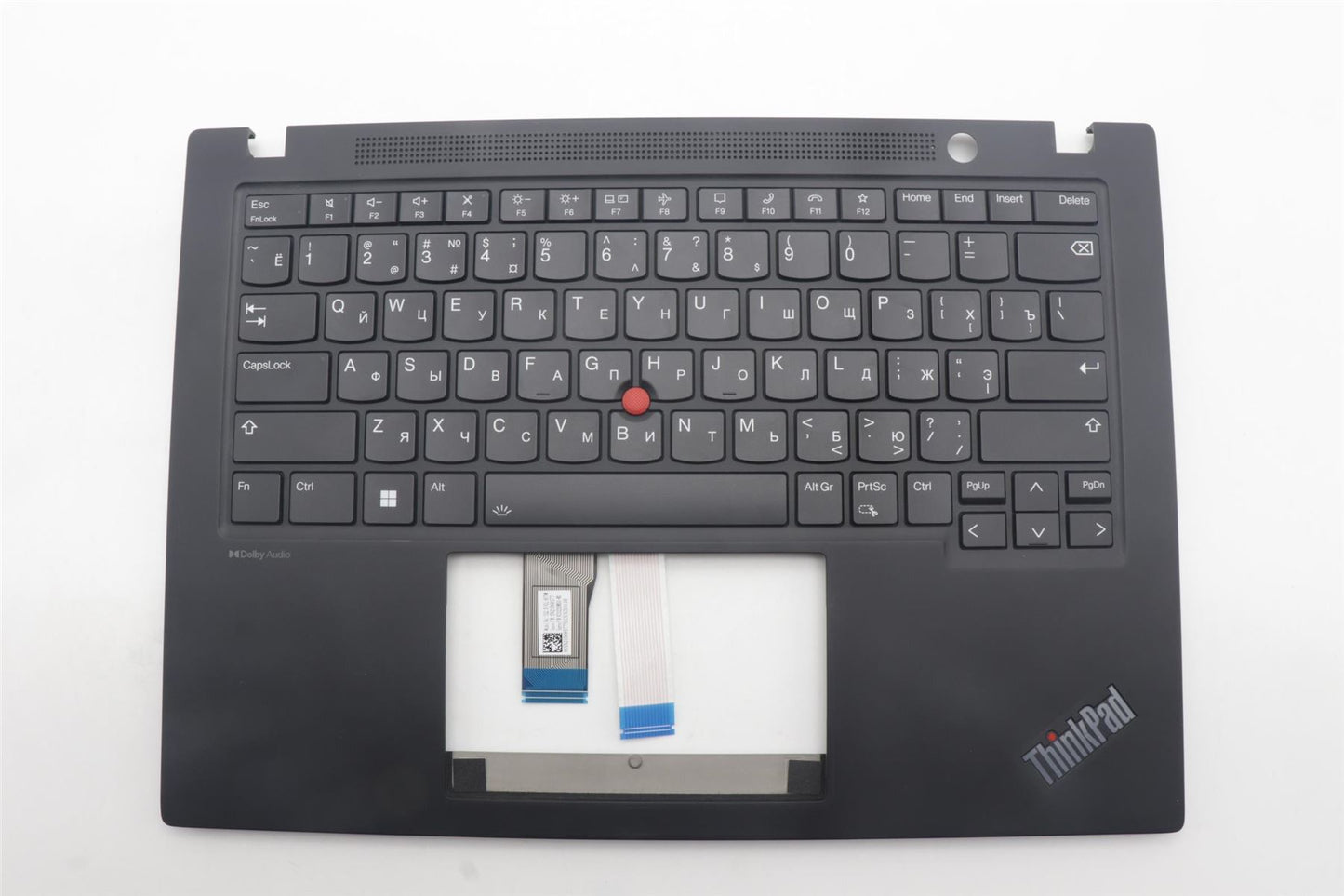 Lenovo ThinkPad T14s Gen 4 Keyboard Palmrest Top Cover Russian Black 5M11L93056