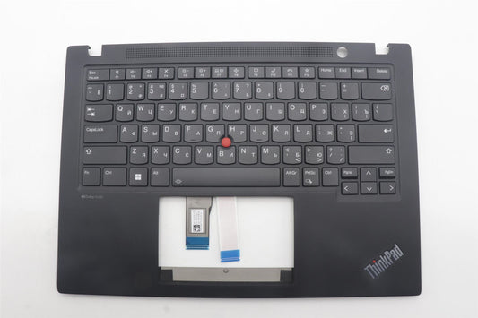 Lenovo ThinkPad T14s Gen 4 Keyboard Palmrest Top Cover Russian Black 5M11L93056
