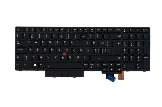 Lenovo ThinkPad T570 P51s Keyboard Swiss Black Backlit 01ER568